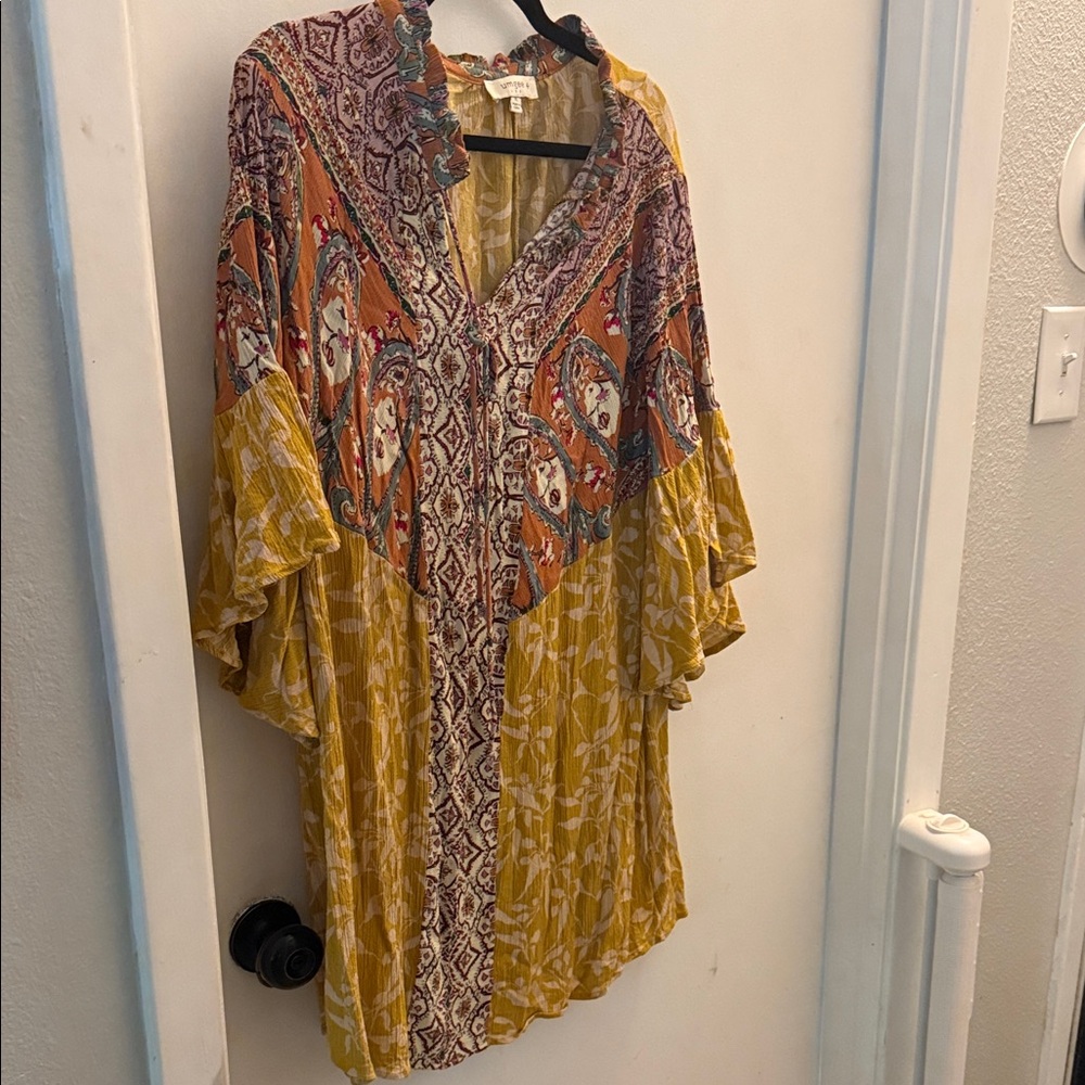 Umgee Multicolor Bohemian Top
